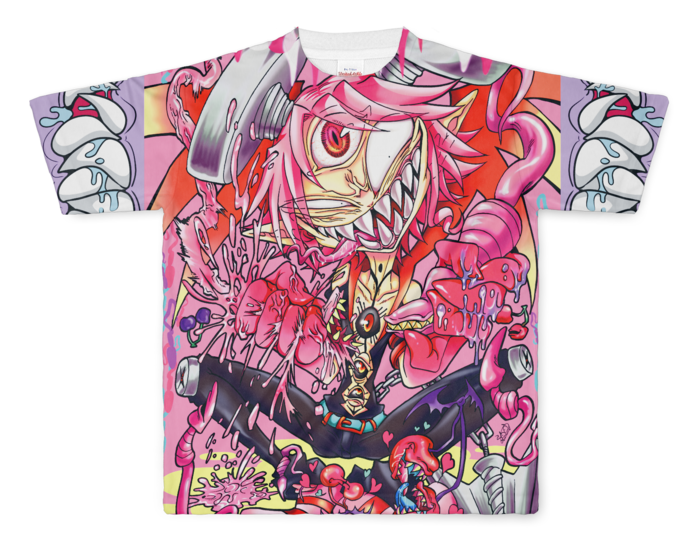 フルグラフィックTシャツ - L - 両面印刷