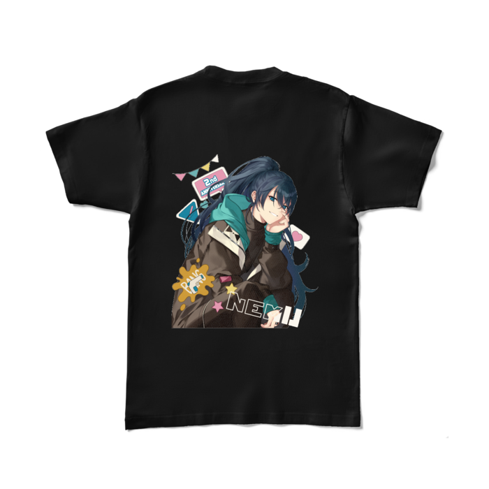 カラーTシャツ - L - ブラック (濃色)