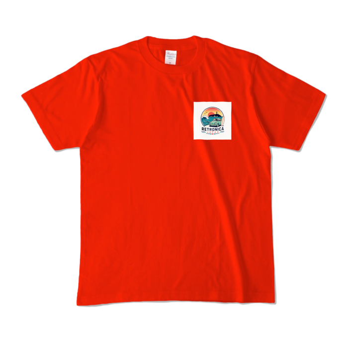 カラーTシャツ - M - レッド (濃色)