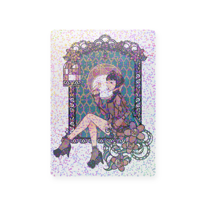 カード・ホログラム(グリッター)（63 × 88mm）