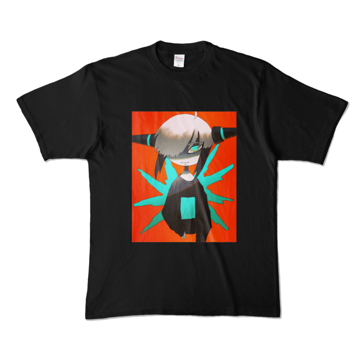 カラーTシャツ - XL - ブラック (濃色)