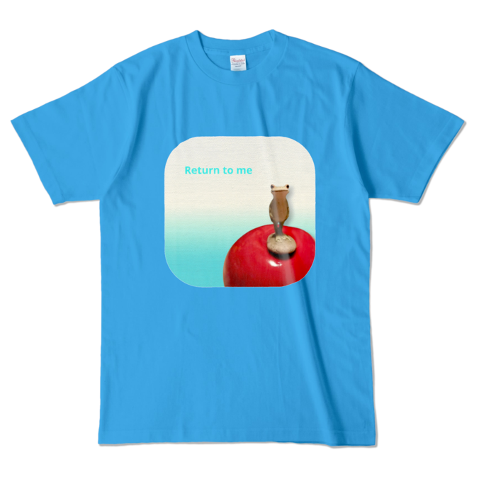 カラーTシャツ - L - ターコイズ (濃色)