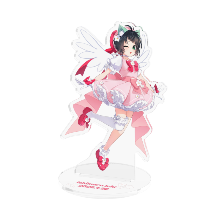Acrylic Stand/typeB - 100x100mm