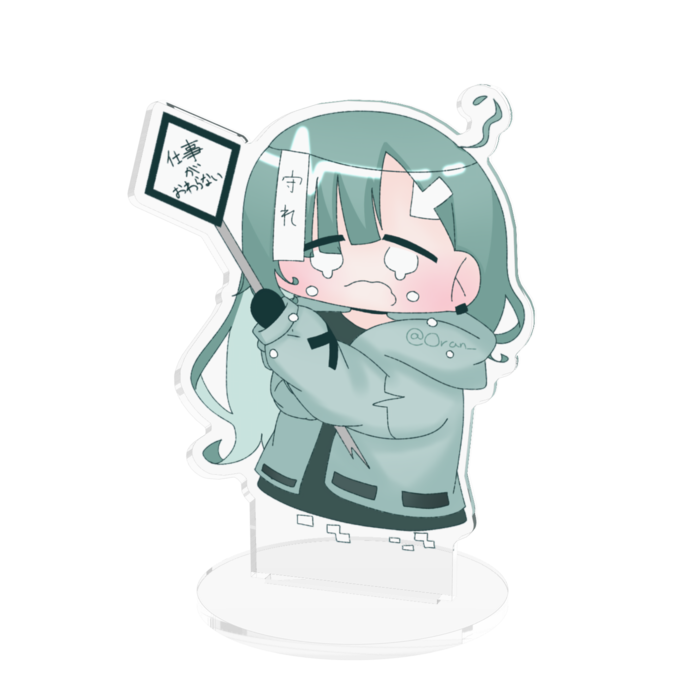 アクリルフィギュア - 100x100mm