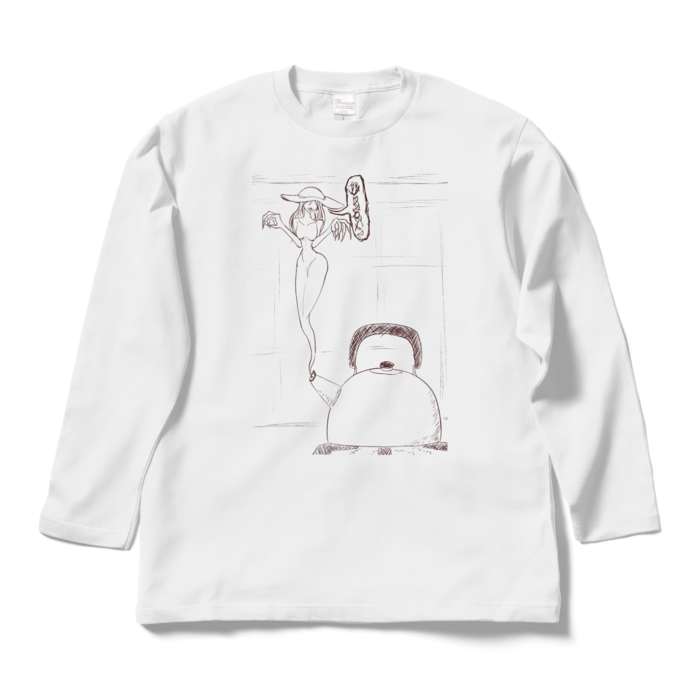 ロングスリーブTシャツ - L - ホワイト