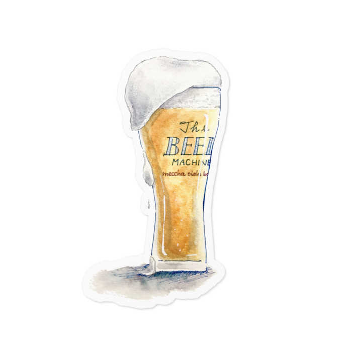 ステッカー - 100 x 100 (mm)