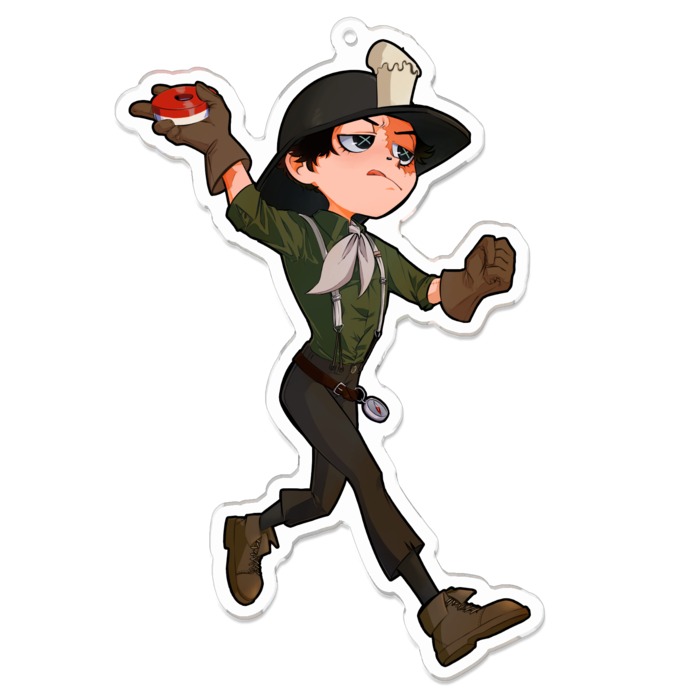 アクリルキーホルダー - 100 x 100 (mm)