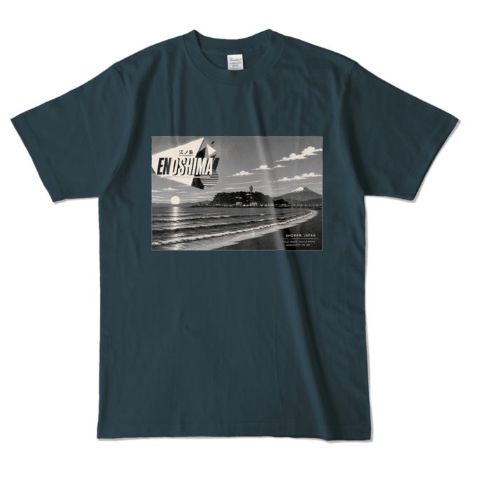 カラーTシャツ - L - デニム (濃色)