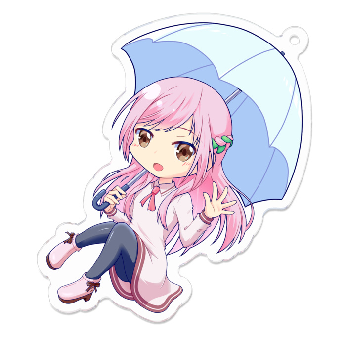 アクリルキーホルダー - 70 x 70 (mm)