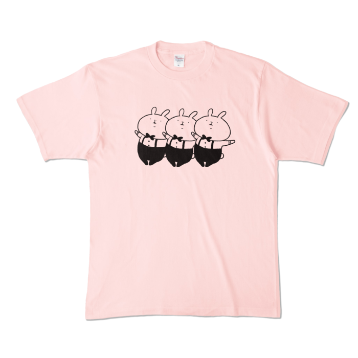 カラーTシャツ - XL - ライトピンク (淡色)