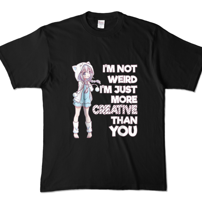 カラーTシャツ - XL - ブラック (濃色)