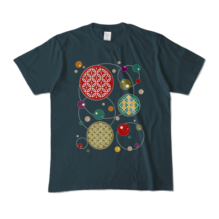 カラーTシャツ - M - デニム (濃色)