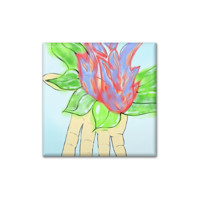 缶バッジ - 四角形40mm