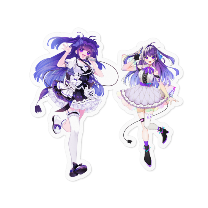 ステッカー - 100 x 100 (mm)