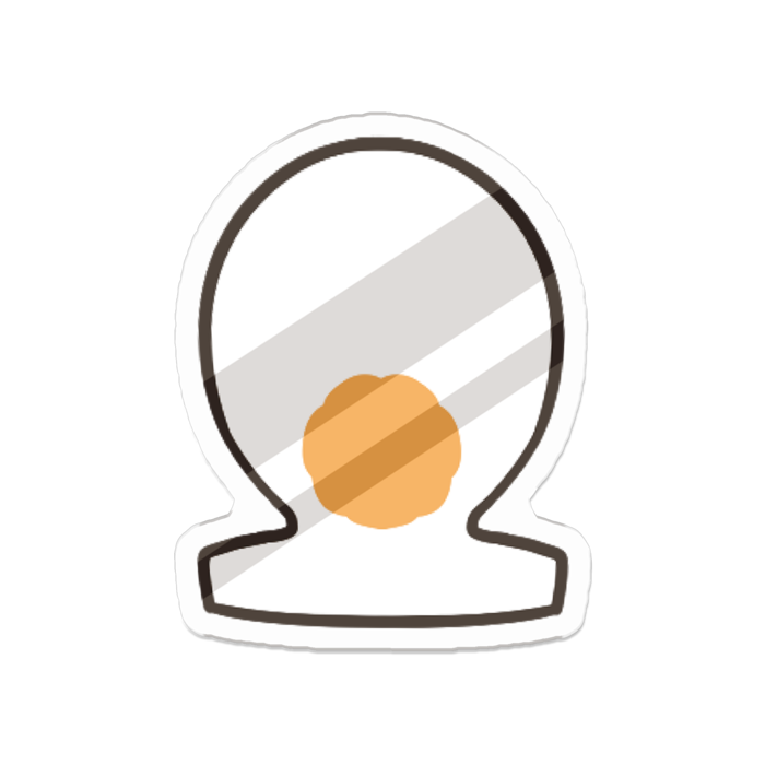 アクリルバッジ - 50 x 50 (mm)