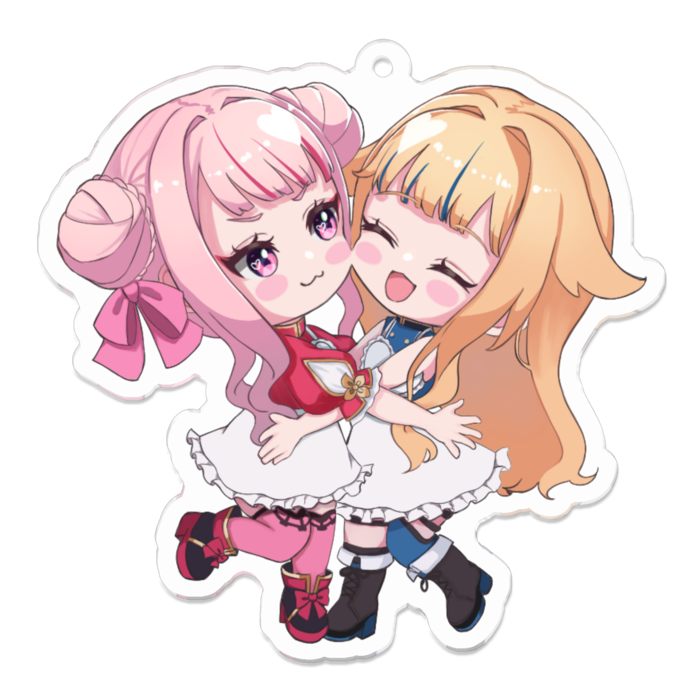 アクリルキーホルダー - 70 x 70 (mm)