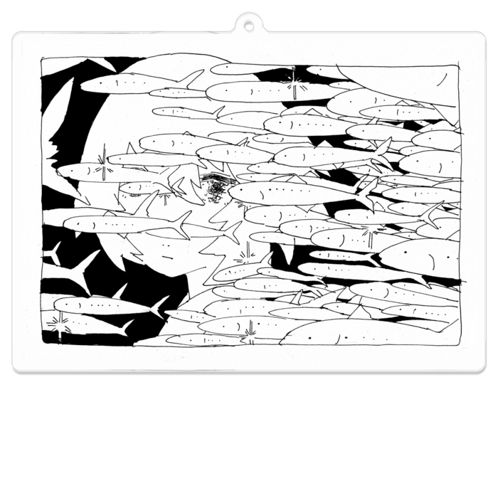 アクリルキーホルダー - 100 x 100 (mm)