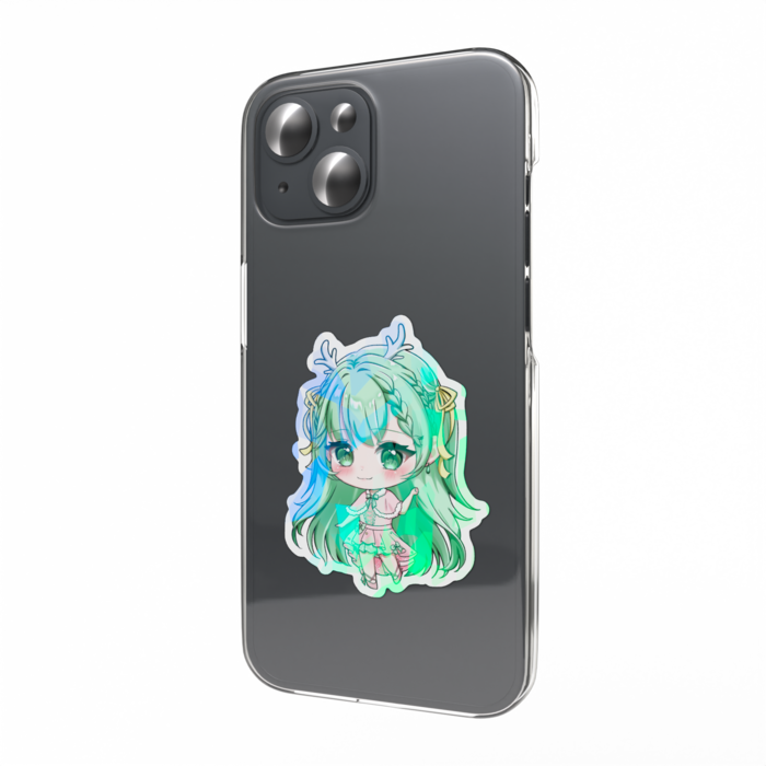 ホログラムスマホステッカー - 縦