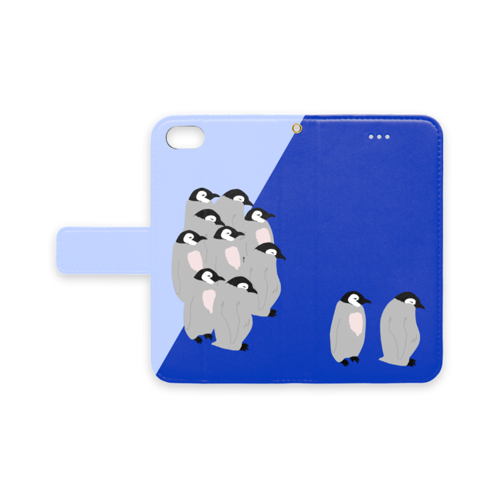 手帳型iPhoneケース - iPhone 8 / 7 / SE2 - ストラップ穴 あり