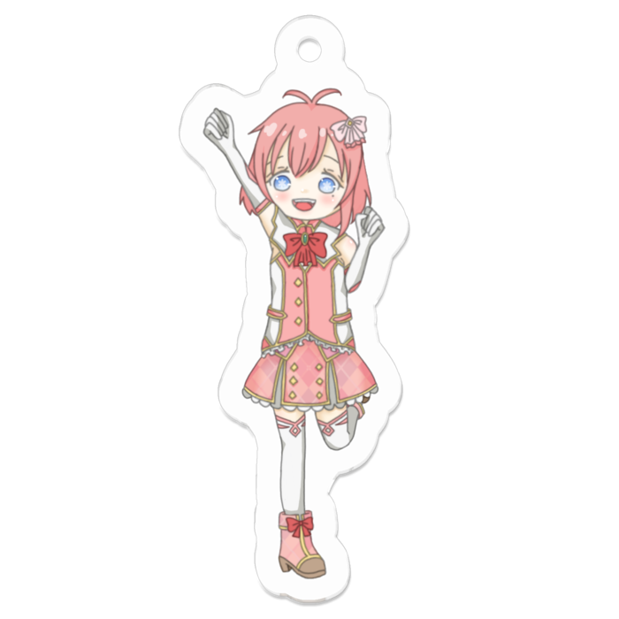 アクリルキーホルダー - 50 x 50 (mm)