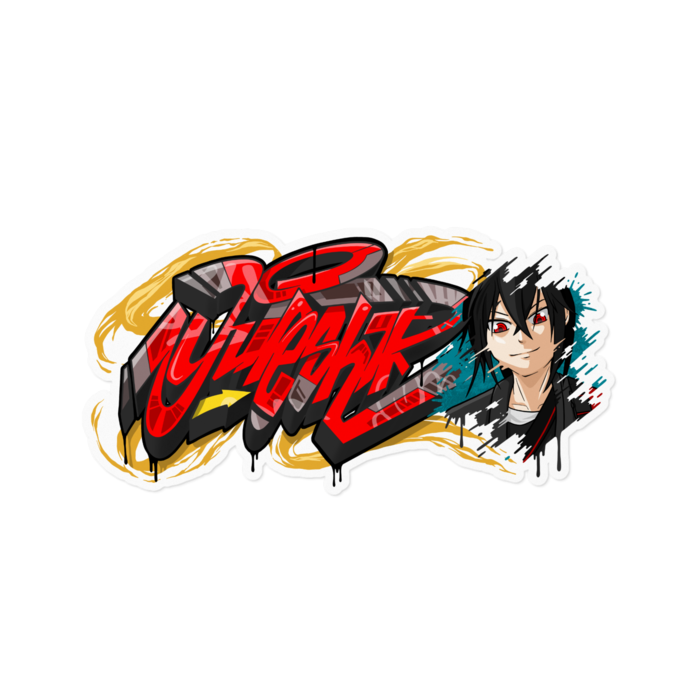 ステッカー - 160 x 160 (mm) ホワイト