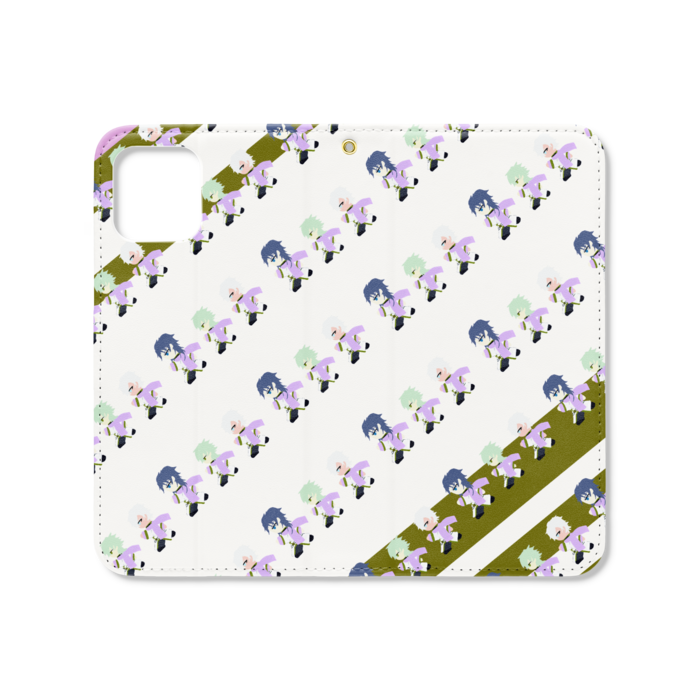 手帳型iPhoneケース（ベルトなし） - iPhone 11 Pro - ストラップ穴 あり