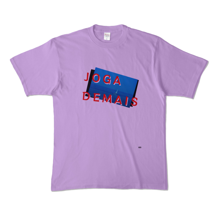 カラーTシャツ - XL - ライトパープル (淡色)