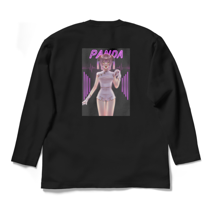 ロングスリーブTシャツ - L - ブラック