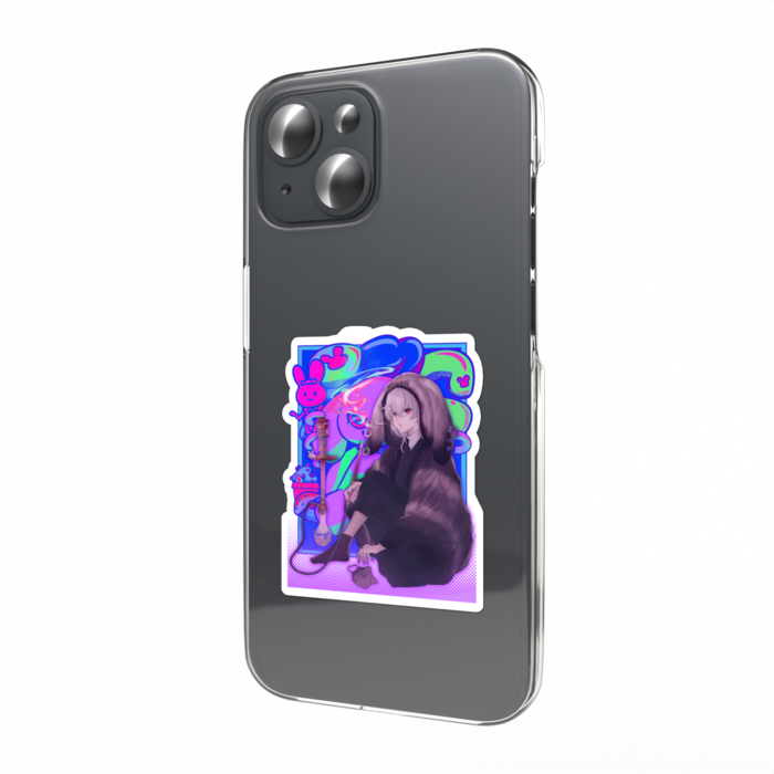 スマホステッカー ネオン