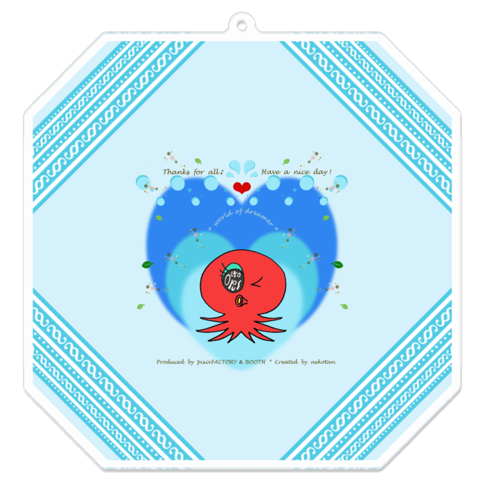 アクリルキーホルダー - 100 x 100 (mm)(4)