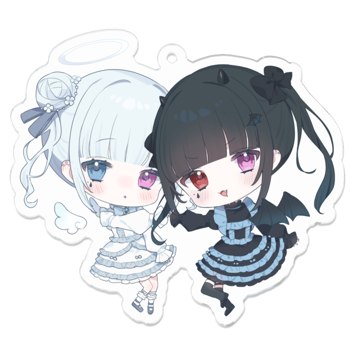 アクリルキーホルダー - 70 x 70 (mm)
