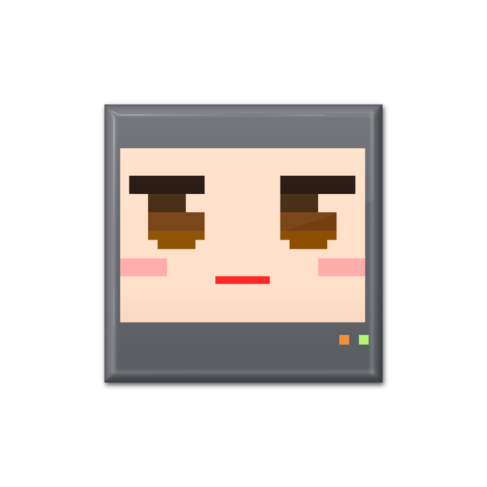 缶バッジ - 四角形40mm