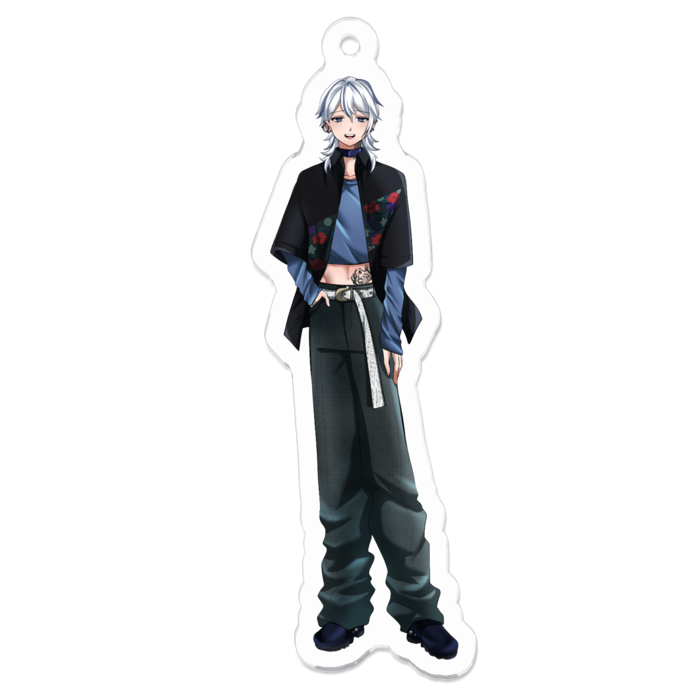 アクリルキーホルダー（コーティング） - 70 x 70 (mm)