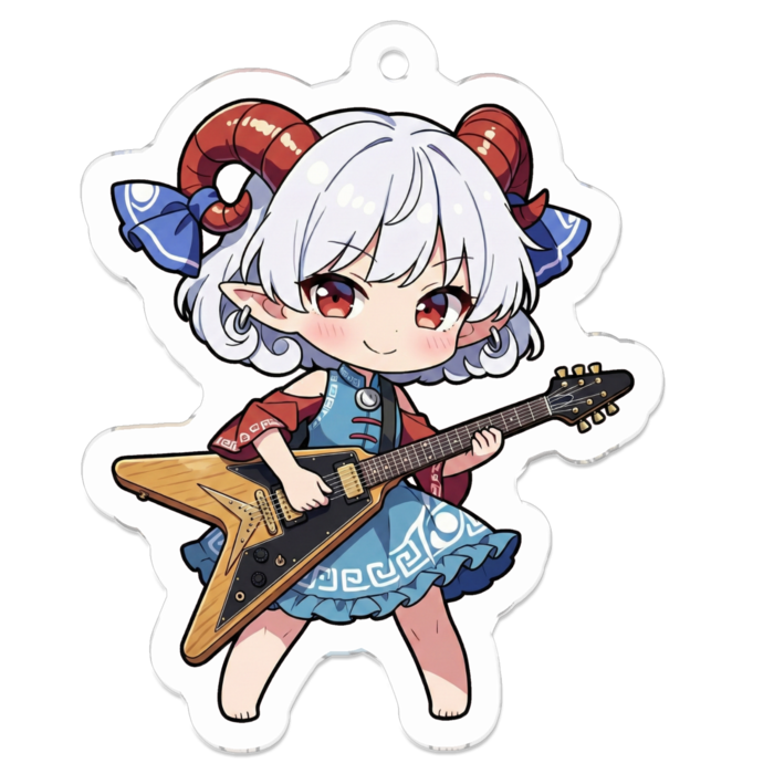 アクリルキーホルダー - 50 x 50 (mm)(キャラのみ)