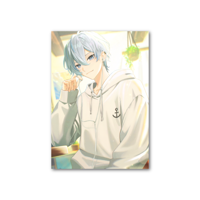 フォト風カード - 縦 - 片面