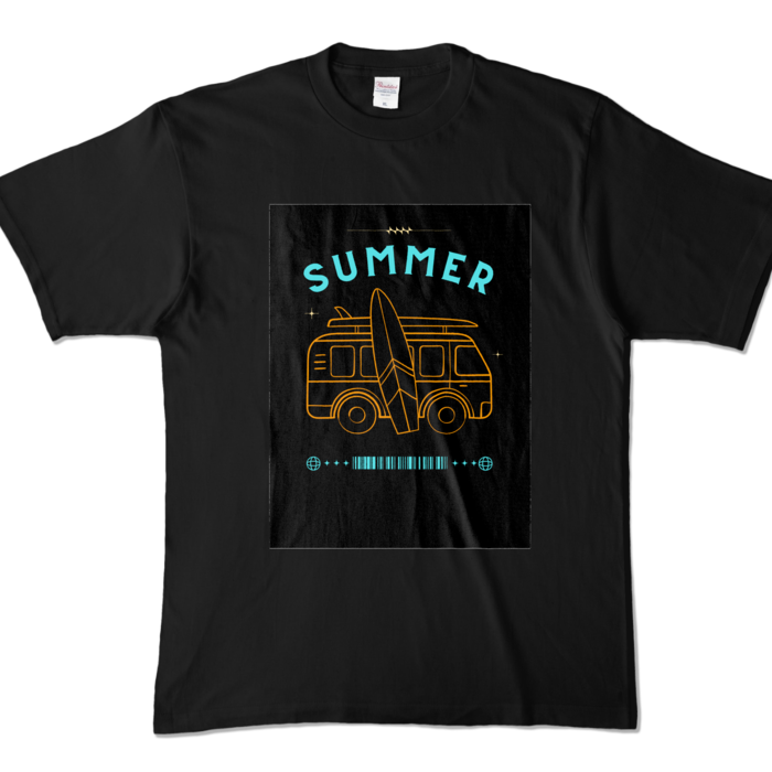 カラーTシャツ - XL - ブラック (濃色)