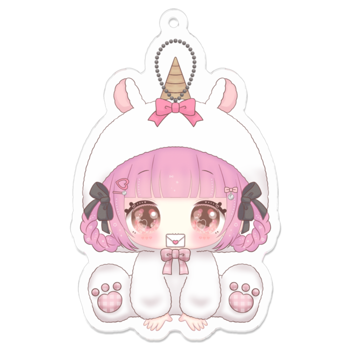 アクリルキーホルダー - 70 x 70 (mm)