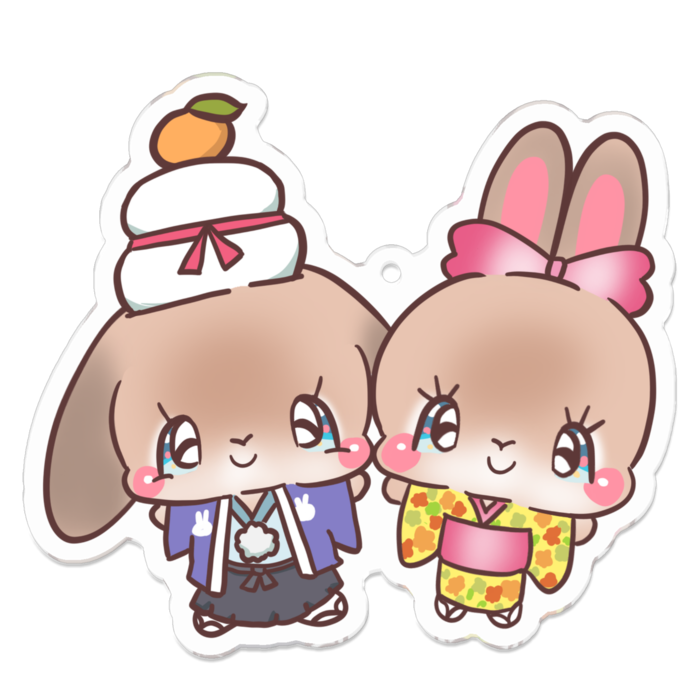 アクリルキーホルダー - 70 x 70 (mm)