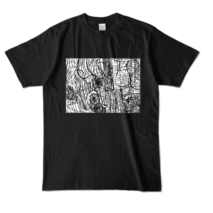 カラーTシャツ - L - ブラック (濃色)