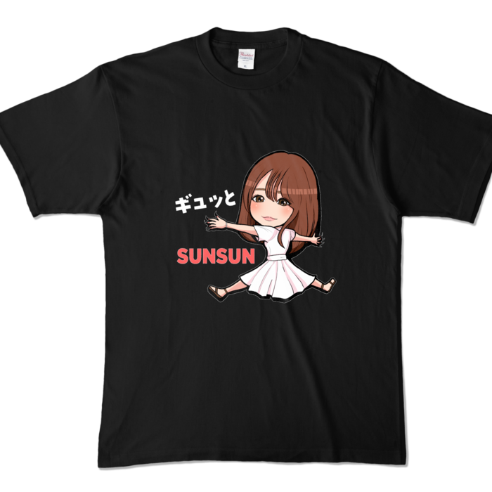 カラーTシャツ - XL - ブラック (濃色)