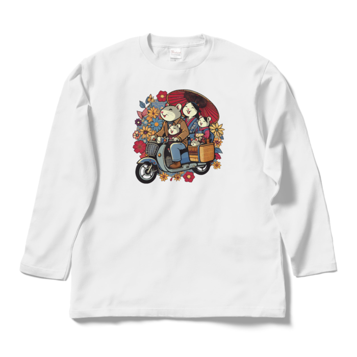 ロングスリーブTシャツ - L - ホワイト