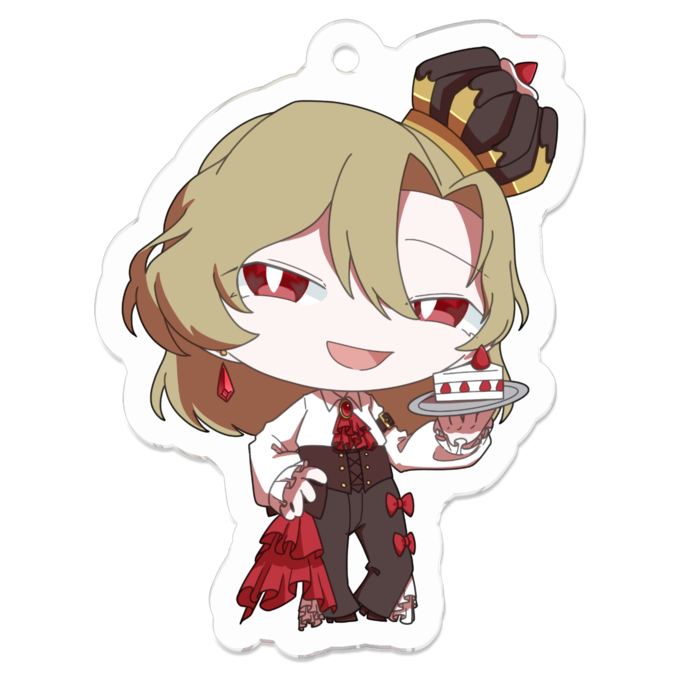 アクリルキーホルダー - 50 x 50 (mm)