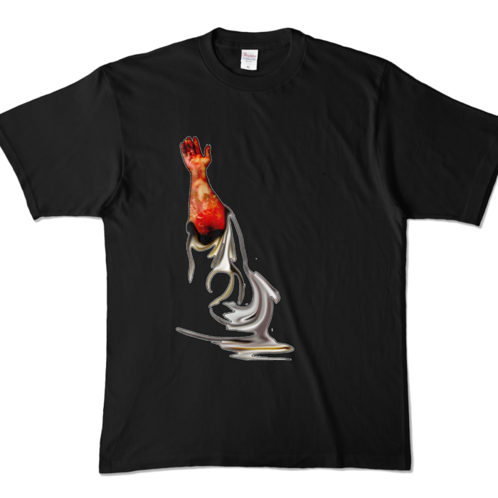 カラーTシャツ - XL - ブラック (濃色)