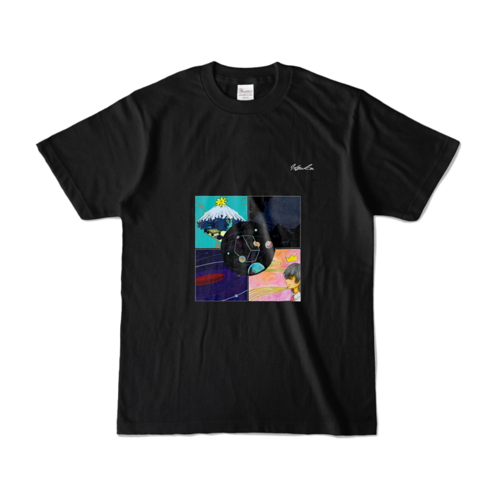 カラーTシャツ - S - ブラック (濃色)