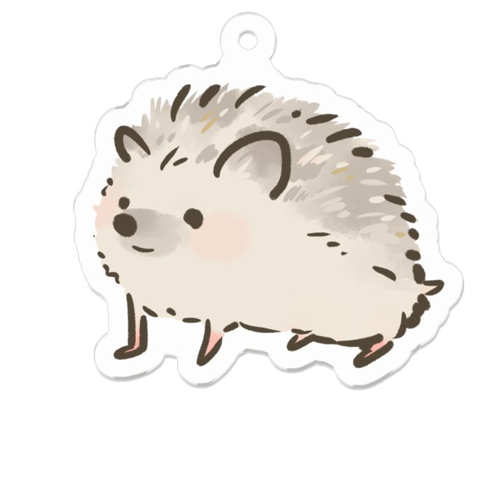 アクリルキーホルダー（コーティング） - 50 x 50 (mm)