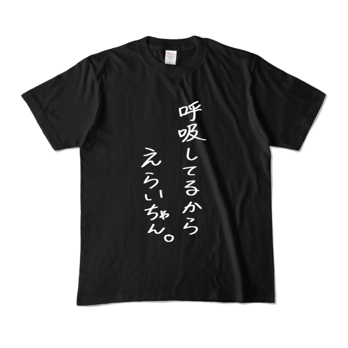 カラーTシャツ - M - ブラック (濃色)