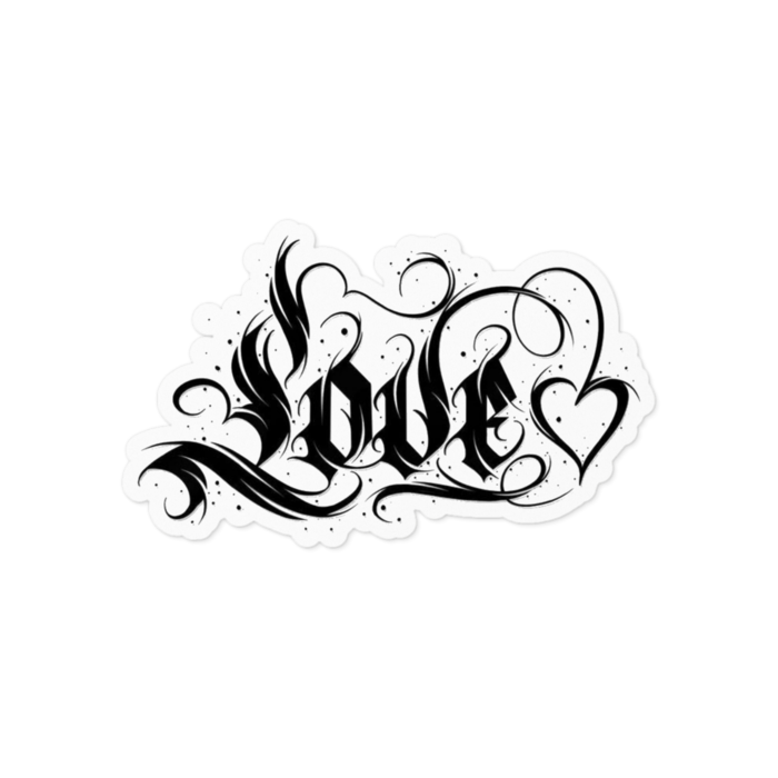 ステッカー - 100 x 100 (mm)