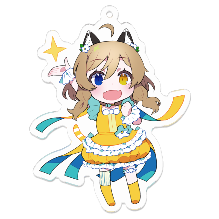 アクリルキーホルダー - 70 x 70 (mm)