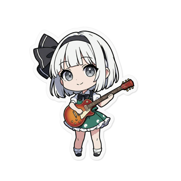 ステッカー - 100 x 100 (mm)(キャラのみ)