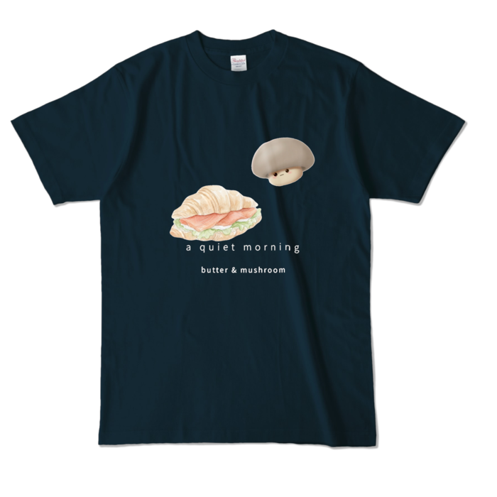 カラーTシャツ - L - ネイビー (濃色)